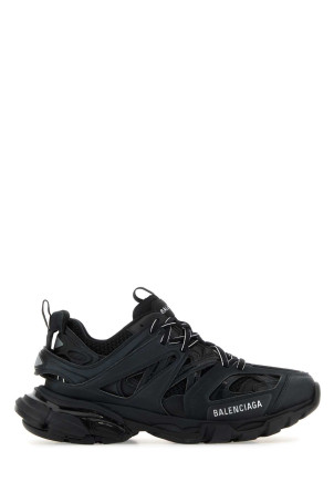 Black mesh and rubber Track sneakers Black BALENCIAGA (542436W1GB1)