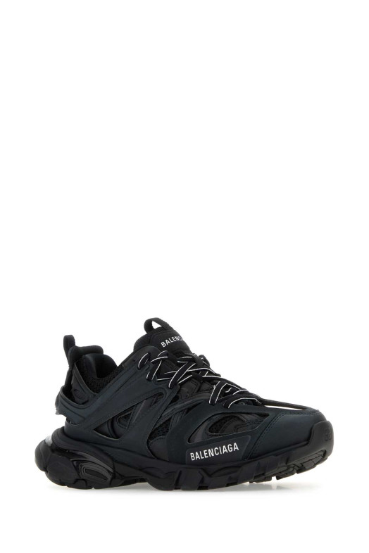 Black mesh and rubber Track sneakers Black BALENCIAGA (542436W1GB1)