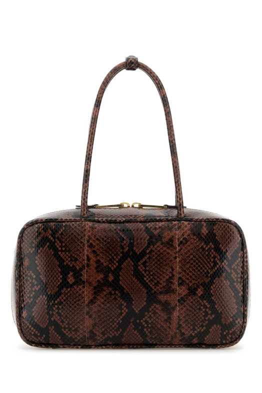 Printed leather Beau shoulder bag MIU MIU (5BB172VOLO2BN6)