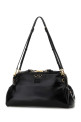 Black leather shoulder bag Black MIU MIU (5BF1292IEO)