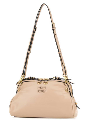 Pastel pink leather clutch MIU MIU (5BF1312IEO)