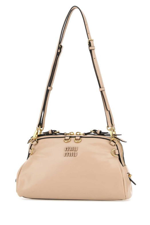 Pastel pink leather clutch MIU MIU (5BF1312IEO)