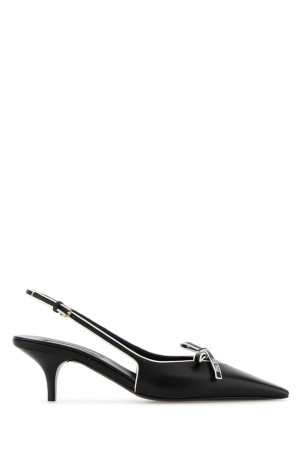 Black leather nappa leather pumps MIU MIU (5I474EF055038)
