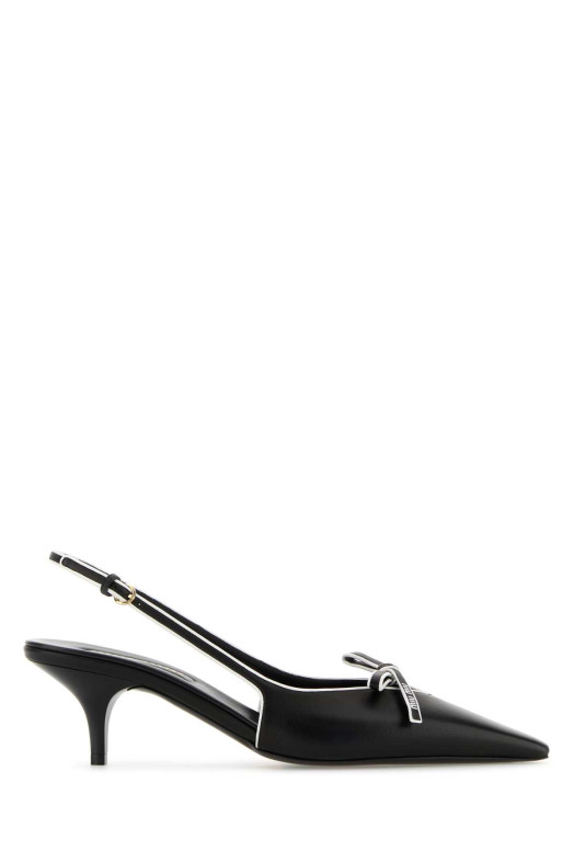 Black leather nappa leather pumps MIU MIU (5I474EF055038)