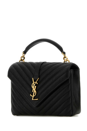 Black medium College handbag Black SAINT LAURENT (600279BRM07)