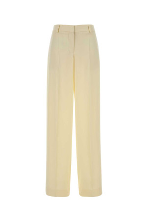 Pastel yellow satin wide-leg pant Pink Black STELLA McCARTNEY (6403023FU302)