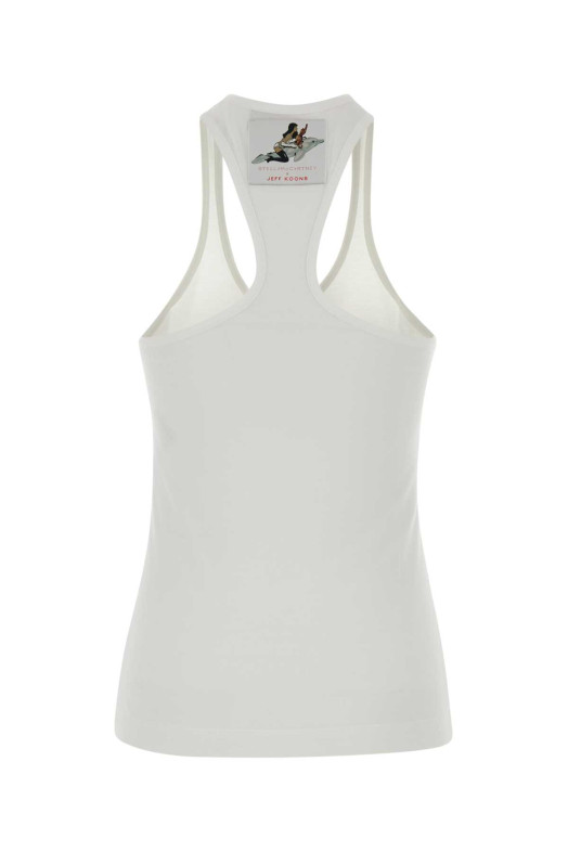 White cotton Stella McCartney x Jeff Koons tank top STELLA McCARTNEY (6J04433SQA31)