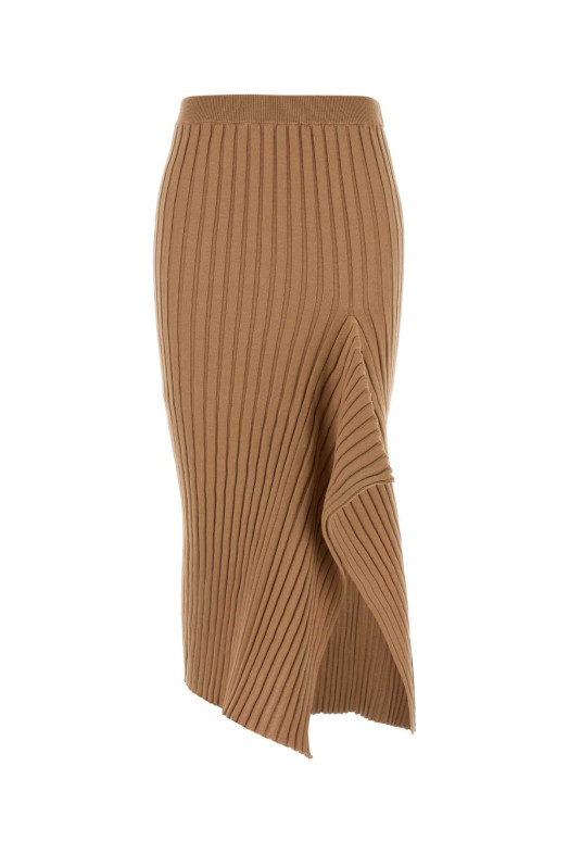 Camel cotton skirt STELLA McCARTNEY (6K11683S2594)