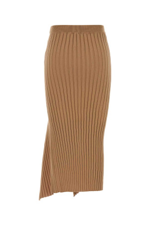 Camel cotton skirt STELLA McCARTNEY (6K11683S2594)