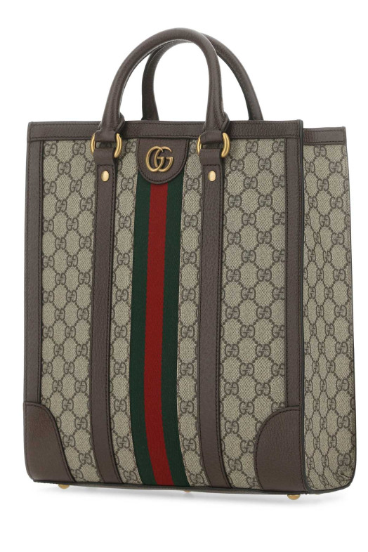 GG Supreme fabric medium Ophidia shopping bag GUCCI (7246859C2ST)