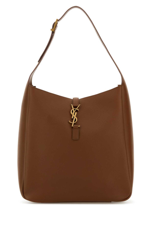 Caramel leather large Le 5 Ã  7 shoulder bag SAINT LAURENT (753837AAAUQ)
