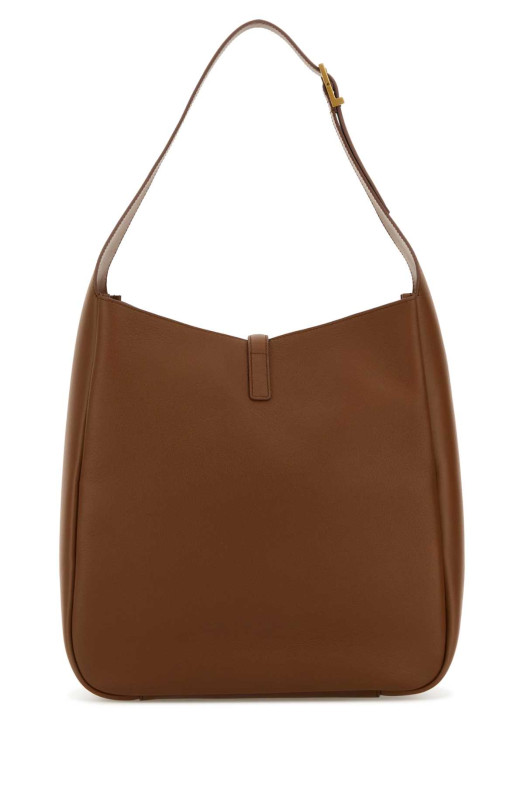 Caramel leather large Le 5 Ã  7 shoulder bag SAINT LAURENT (753837AAAUQ)