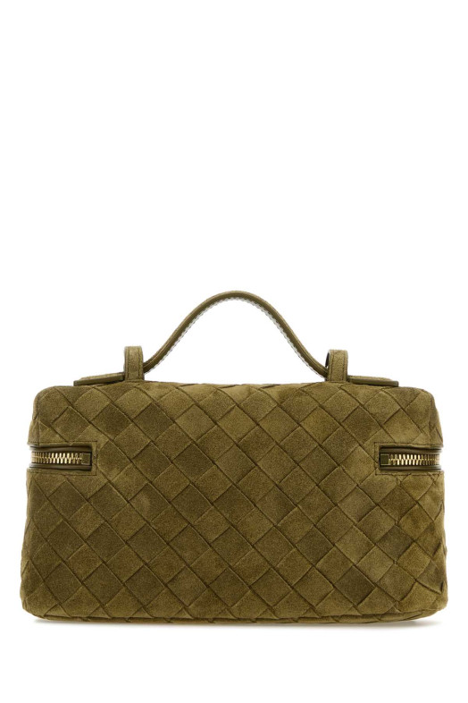 Sage green suede Bang Bang handbag BOTTEGA VENETA (789109V1QE7)
