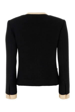 Black tweed blazer Black VALENTINO GARAVANI (7B0CEJ9090Y)