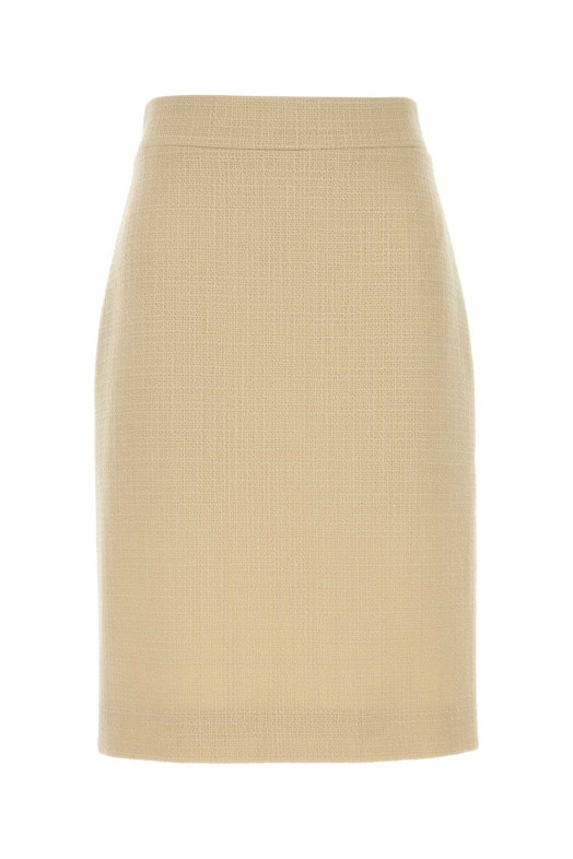 Ivory tweed skirt VALENTINO GARAVANI (7B0RAEB590Y)