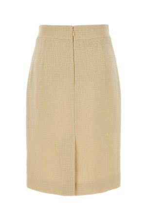 Ivory tweed skirt VALENTINO GARAVANI (7B0RAEB590Y)