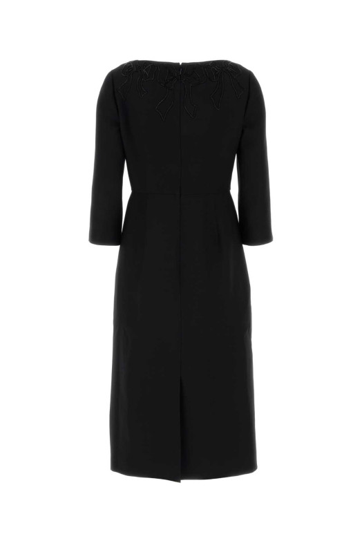 Black wool blend dress Black VALENTINO GARAVANI (7B0VAH651CF)