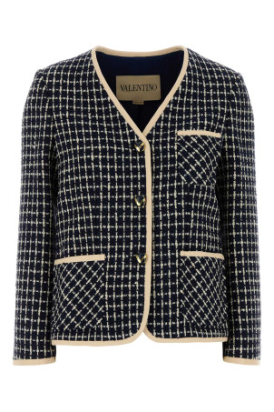 Embroidered tweed blazer VALENTINO GARAVANI (7B3CE4H09E4)