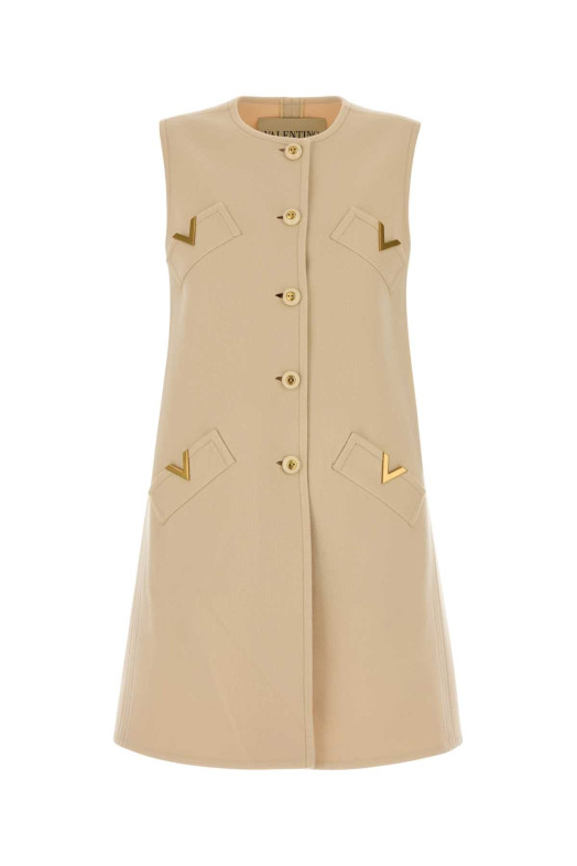 Cream flannel vest VALENTINO GARAVANI (7B3CF7T06JA)