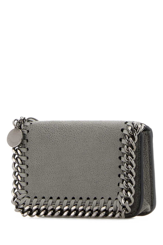 Dark grey shaggy deer Falabella coin purse Gray STELLA McCARTNEY (7P0067W9132)