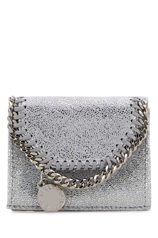 Silver shaggy deer Falabella wallet STELLA McCARTNEY (7P0084WP0301)