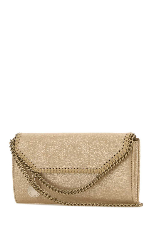 Gold shaggy deer Falabella wallet STELLA McCARTNEY (7P0086WP0650)