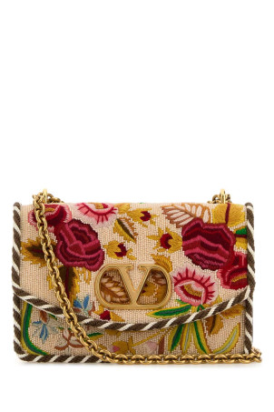 Embroidered fabric Vain shoulder bag VALENTINO GARAVANI (7W2B0R16NUW)