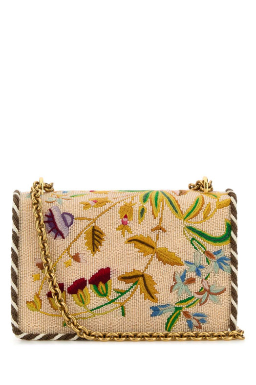 Embroidered fabric Vain shoulder bag VALENTINO GARAVANI (7W2B0R16NUW)