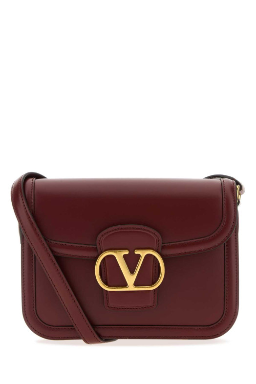 Burgundy leather 9TO5 shoulder bag VALENTINO GARAVANI (7W2B0R46UHF)