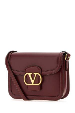 Burgundy leather 9TO5 shoulder bag VALENTINO GARAVANI (7W2B0R46UHF)