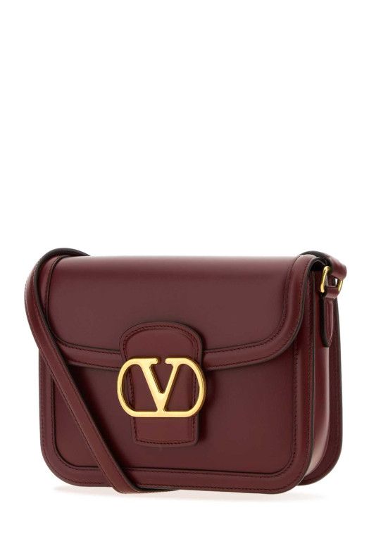 Burgundy leather 9TO5 shoulder bag VALENTINO GARAVANI (7W2B0R46UHF)