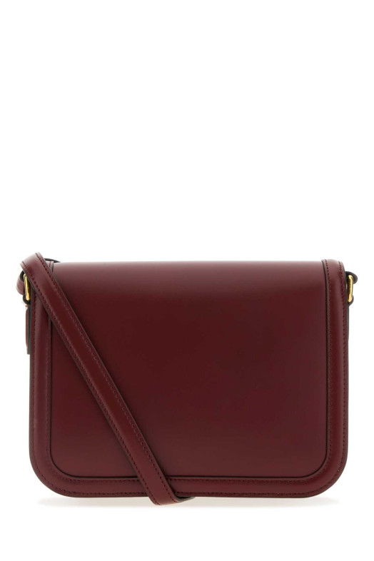 Burgundy leather 9TO5 shoulder bag VALENTINO GARAVANI (7W2B0R46UHF)