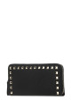 Black leather Rockstud wallet Black VALENTINO GARAVANI (7W2P0645VSH)