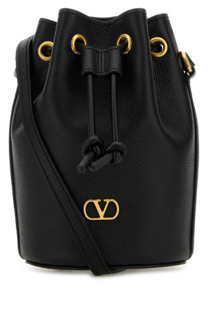 Black leather bucket bag Black VALENTINO GARAVANI (7W2P0AJ2SNP)