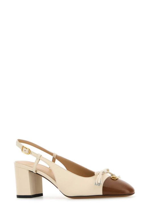 Sand leather VLogo Signature pumps VALENTINO GARAVANI (7W2S0MH9DDT)