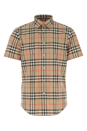 Embroidered poplin shirt Multicolor BURBERRY (8020869)