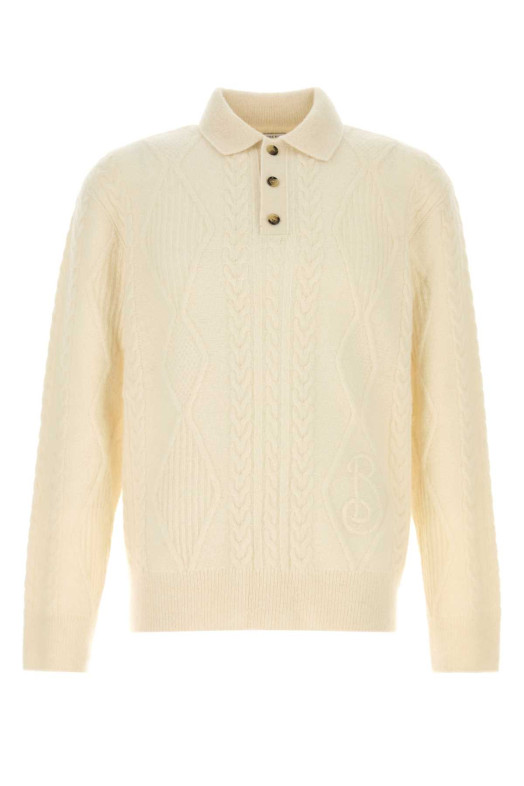 Ivory alpaca blend sweater BURBERRY (8097969)