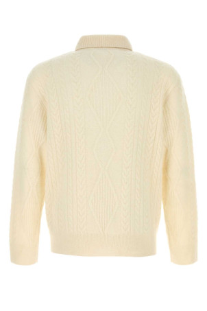Ivory alpaca blend sweater BURBERRY (8097969)