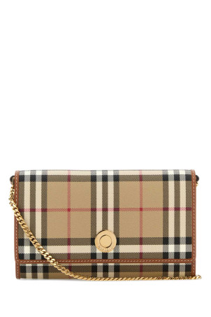 Printed canvas Check wallet BURBERRY (8109798)