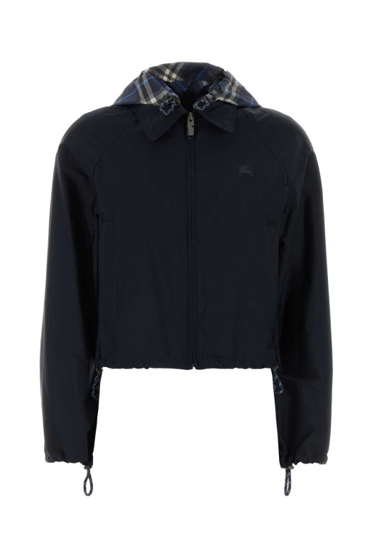 Dark blue stretch nylon Newcott jacket BURBERRY (8116110)
