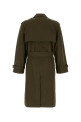 Olive green cotton trench coat BURBERRY (8119090)
