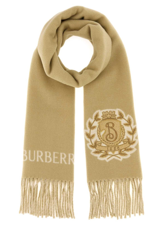 Beige cashmere scarf BURBERRY (8119568)