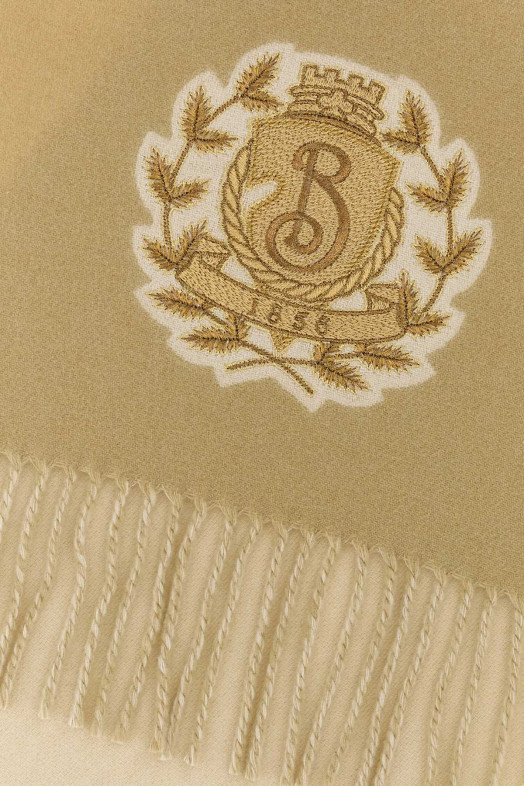 Beige cashmere scarf BURBERRY (8119568)