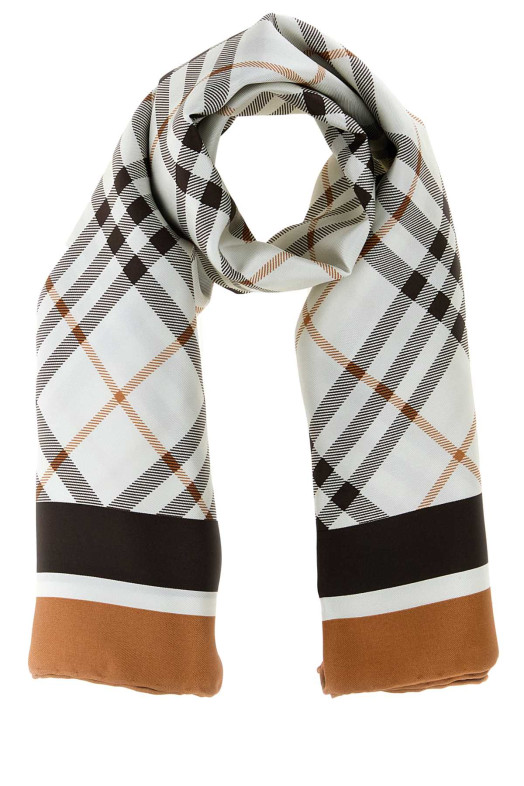 Printed silk foulard BURBERRY (8120319)