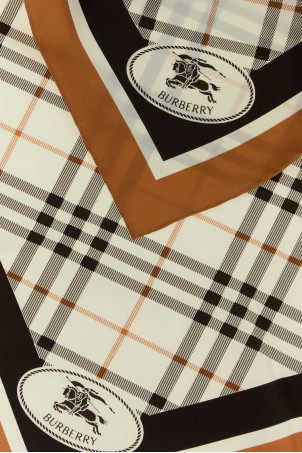 Printed silk foulard BURBERRY (8120319)