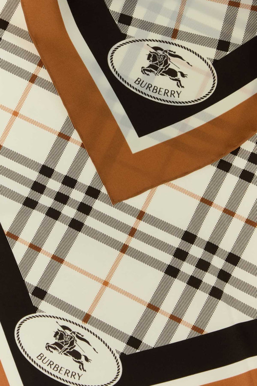 Printed silk foulard BURBERRY (8120319)