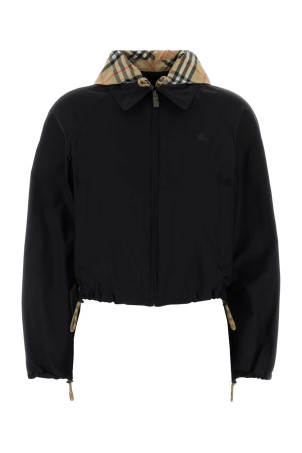 Black stretch nylon Newcott jacket Black BURBERRY (8122027)
