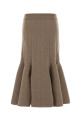 Cappuccino cashmere blend skirt BOTTEGA VENETA (833850V33N0)