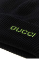 Black wool beanie hat GUCCI (8386764G200)