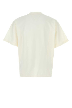 White cotton t-shirt BOTTEGA VENETA (838924V4N50)